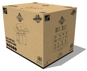 Grill gazowy G21 Argentina BBQ Premium line, 5 palników + gratis reduktor ciśnienia