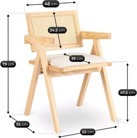 Krzesło MADERA2 – nowoczesne krzesło tapicerowane na stabilnej podstawie