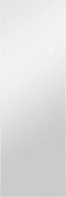 HOMCOM Lustro pełnowymiarowe LED, ściemnialne, bezramowe, z kontrolą dotykową, 40 x 120 cm