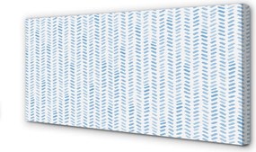 Obraz drukowany na płótnie Niebieska Jodełka