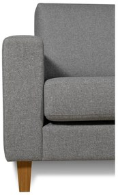 Jasnoszara sofa 217 cm Focus – Scandic