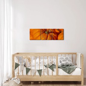 Obraz - Wspaniałe dynie (z zegarem) (90x30 cm)