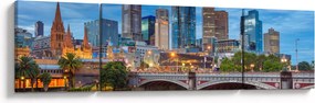 Obraz miasta Melbourne (170x50 cm)