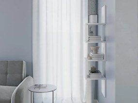 Półka ścienna SUNEDO 25x125 cm, biała