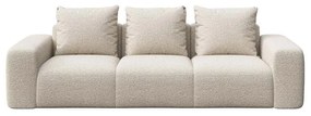Beżowa sofa z materiału bouclé 287 cm Monce – Rodier