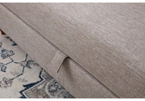 Jasnobrązowa rozkładana sofa 210 cm Eva – Balcab Home