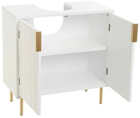 Biała szafka pod umywalkę 60x60 cm – Casa Selección