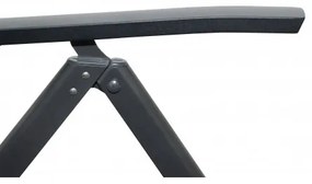 EXPERT ANTHRACITE - zestaw ogrodowy aluminiowy 6+2+1