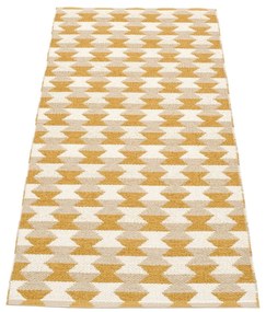 Chodnik odpowiedni na zewnątrz w kolorze ochry 70x160 cm Dana Ochre – Pappelina