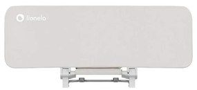 Lionelo - Barierka ochronna do łóżka LORA szara