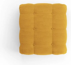 Musztardowy podnóżek Ferento – Cosmopolitan Design