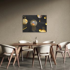 Obraz na szkle- Abstrakcja (70x50 cm)
