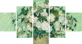Obraz - Vincent van Gogh, Roses, reprodukcje (125x70 cm)