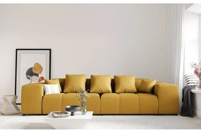 Żółta sofa 320 cm Rome – Cosmopolitan Design