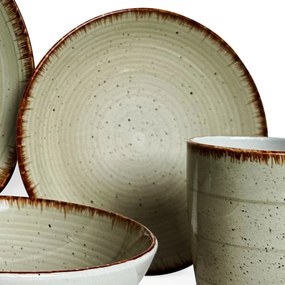 Zestaw obiadowy Spiral Ivory, 30 szt.