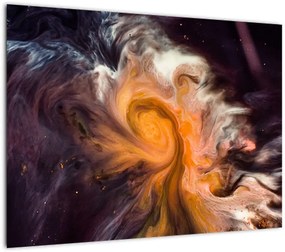 Abstrakcyjny obraz - kosmos (70x50 cm)