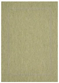Dywan zewnętrzny Relax ramka zielony 80 cm x 150 cm