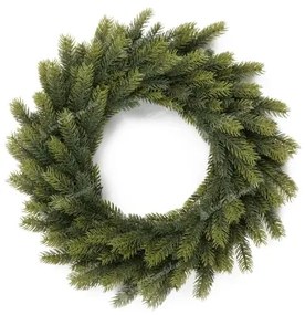 Wianek bożonarodzeniowy 100% PE Świerk Mocny 50cm