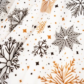 4Home Koc z barankiem Snowflake Glamour, 150 x 200 cm