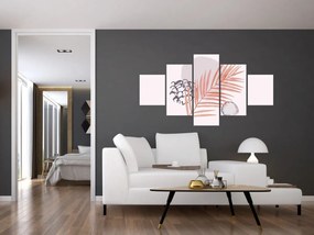 Obraz - Fioletowy minimalizm N⁰3 (125x70 cm)