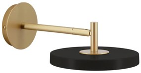 Czarny kinkiet LED ze ściemniaczem ø 15 cm Asteria Wall Short – UMAGE
