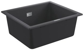 GROHE 31654AP0 - Zlewozmywak K700U 533 × 457 mm czarny granit/czarny