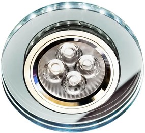 Biała oprawa stropowa z led typu oczko - Z020-Azaro