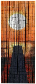 Zasłona bambusowa 90x200 cm