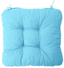 Poduszka na krzesło Delikatny lazur