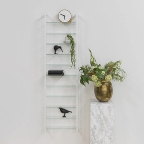 Biała metalowa półka 46 cm Cubic – Spinder Design