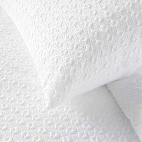 Biała pościel jednoosobowa z mikrowłókna 140x200 cm Litea – douceur d'intérieur