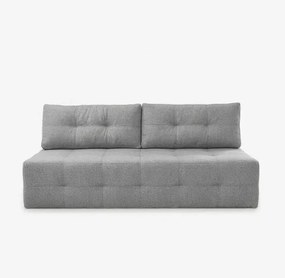 Sofa z Funkcją Spania MORANA Szara Szenil Nowoczesna