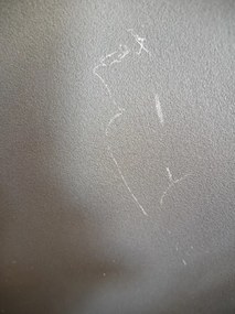 PROMOCJA Krzesło jadalniane OSAKA z tworzywa, antracyt, II. jakość