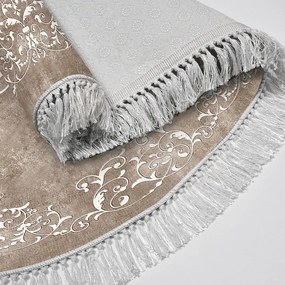 Szarobrązowe dywaniki łazienkowe zestaw 2 szt. 60x100 cm – Foutastic