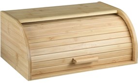 Kesper 58582 Chlebnik z rolowaną pokrywą bambus 40x 17 x 27 cm