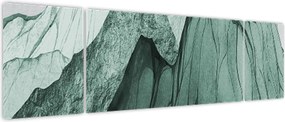 Obraz - Emerald Mountains N⁰3 (170x50 cm)