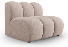 Beżowy moduł sofy (moduł środkowy) Lupine – Micadoni Home