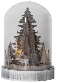 Brązowa świąteczna dekoracja świetlna ø 12,5 cm Kupol – Star Trading