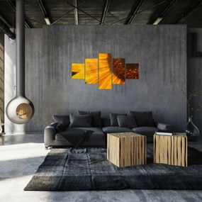 Obraz - Słoneczniki (125x70 cm)