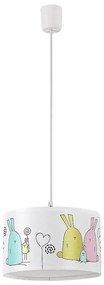 Rabalux 72166 - Żyrandol dziecięcy na lince FLAPPY 1xE27/40W/230V