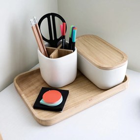 Ceramiczny organizer na artykuły papiernicze Eco Office – iDesign