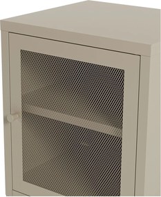 Kremowa szafka nocna Fayna – Marckeric