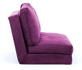 Fioletowa rozkładana sofa 120 cm Taida – Balcab Home