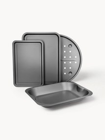 Komplet blach do pieczenia z powłoką zapobiegającą przywieraniu KitchenCraft, 4 elem.