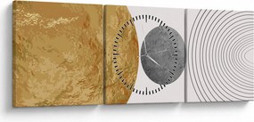 Obraz - Rustykalne łuki N⁰4 (z zegarem) (90x30 cm)