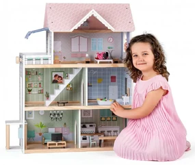 Woody Domek dla lalek Molly, 63,5 x 31 x 80 cm