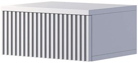 Biała wisząca szafka nocna z szufladą Z1-F03