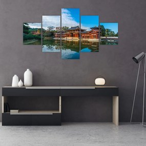 Obraz - Świątynia Byodo-in, Japonia (125x70 cm)
