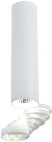 Biała nowoczesna lampa sufitowa - D242-Senja
