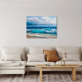 Obraz - Fale morskie (70x50 cm)